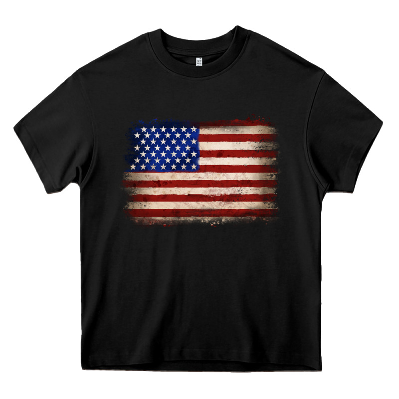 American Flag Heavy Core Tee by JahusDesignShop | Teevron