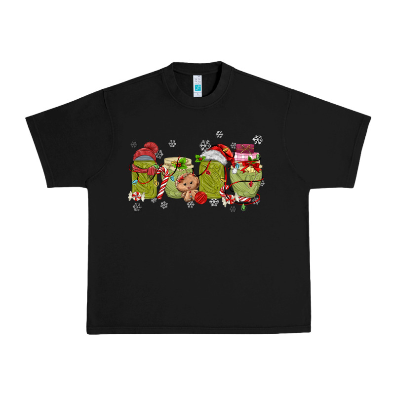 Canned Pickles Christmas Light Urban Heavy Tee by MaliasSmallBusiness | Teevron