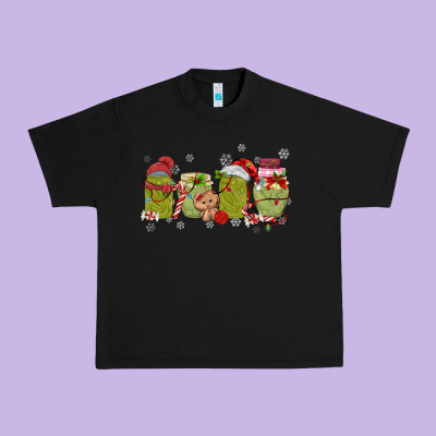 Canned Pickles Christmas Light Urban Heavy Tee Designed By Maliassmallbusiness