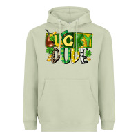 Matcha Lucky dude  St. Patrick's Day Heavyweight Hoodie - CowGirlArtShop