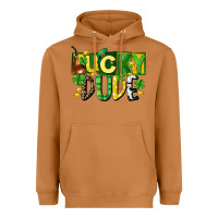 Meerkat Lucky dude  St. Patrick's Day Heavyweight Hoodie - CowGirlArtShop