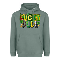 Sage Lucky dude  St. Patrick's Day Heavyweight Hoodie - CowGirlArtShop