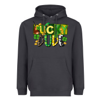 Smoke Lucky dude  St. Patrick's Day Heavyweight Hoodie - CowGirlArtShop