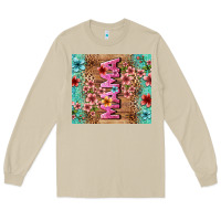Mushroom floral mama Long Sleeve Tee - LillyAllenDesigns