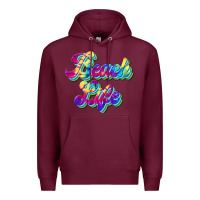 Burgundy beach life Premium Hoodie - JahusDesignShop