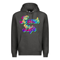 Charcoal Heather beach life Premium Hoodie - JahusDesignShop