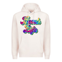 Pale Pink beach life Premium Hoodie - JahusDesignShop