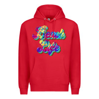 Red beach life Premium Hoodie - JahusDesignShop