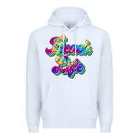 White beach life Premium Hoodie - JahusDesignShop