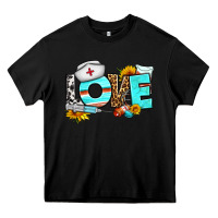Black love nurse western Heavy Core Tee - BundleAndBundleShop