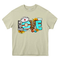 Mossy love nurse western Heavy Core Tee - BundleAndBundleShop