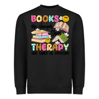 Black books are cheaper than therapy and twice as effective Heavyweight Sweatshirt - Artiststas