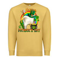 Antique Gold Happy Dentist St. Patrick's Day Premium Sweatshirt - HowdyJamesFarm