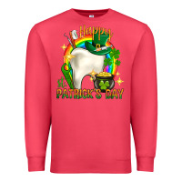 Cardinal Happy Dentist St. Patrick's Day Premium Sweatshirt - HowdyJamesFarm
