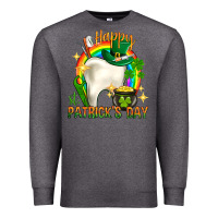 Charcoal Heather Happy Dentist St. Patrick's Day Premium Sweatshirt - HowdyJamesFarm