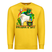Lemon Happy Dentist St. Patrick's Day Premium Sweatshirt - HowdyJamesFarm