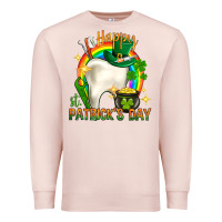 Pale Pink Happy Dentist St. Patrick's Day Premium Sweatshirt - HowdyJamesFarm