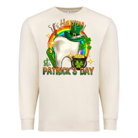 Sandshell Happy Dentist St. Patrick's Day Premium Sweatshirt - HowdyJamesFarm
