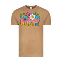 Vintage Camel choose happy with smile Vintage Tee - NancyCooperArtShop
