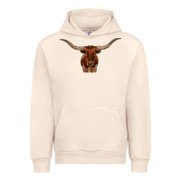 Sandshell texas longhorn illustration Urban Hoodie - CowhideDigitalArt