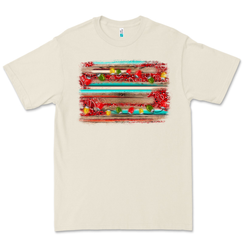 Christmas Background Premium Tee by AdoDesignShop | Teevron
