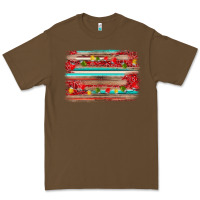 Cacao christmas background Premium Tee - AdoDesignShop