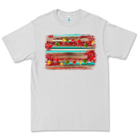 Dove Grey christmas background Premium Tee - AdoDesignShop