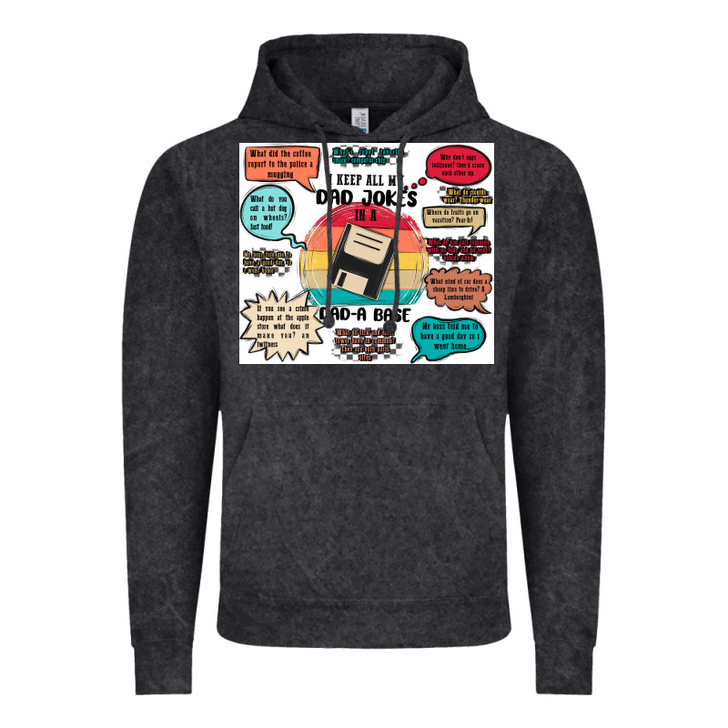 ı Keep All My Dad Jokes In A Dad A Base Vintage Hoodie by MaliasSmallBusiness | Teevron