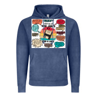 Vintage Denim ı keep all my dad jokes in a dad a base Vintage Hoodie - MaliasSmallBusiness