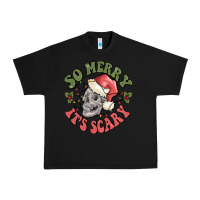 Black so merry it's scary Urban Heavy Tee - MaliasSmallBusiness