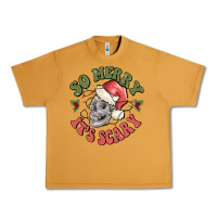 Peanut Butter so merry it's scary Urban Heavy Tee - MaliasSmallBusiness
