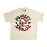 Sandshell so merry it's scary Urban Heavy Tee - MaliasSmallBusiness