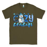 Army Green cozy season Classic Tee - MaliasSmallBusiness
