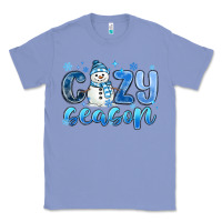Colony Blue cozy season Classic Tee - MaliasSmallBusiness