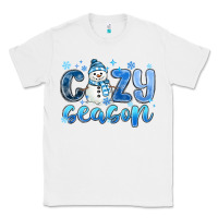 White cozy season Classic Tee - MaliasSmallBusiness