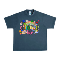 Midnight Navy childcare life Urban Heavy Tee - JahusDesignShop