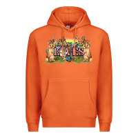 Carrot Oh how he loves us cross Easter Day Premium Hoodie - HowdyJamesFarm