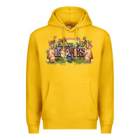 Lemon Oh how he loves us cross Easter Day Premium Hoodie - HowdyJamesFarm