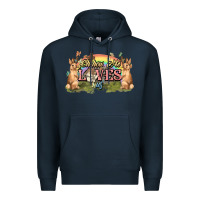 Navy Oh how he loves us cross Easter Day Premium Hoodie - HowdyJamesFarm