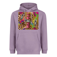 Lavender Colorful leopard lightning bolt tumbler mother's Heavyweight Hoodie - HowdyJamesFarm