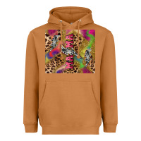 Meerkat Colorful leopard lightning bolt tumbler mother's Heavyweight Hoodie - HowdyJamesFarm
