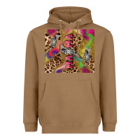 Toasted Coconut Colorful leopard lightning bolt tumbler mother's Heavyweight Hoodie - HowdyJamesFarm