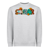 Heather Grey senior 2025 Heavyweight Sweatshirt - Artiststas