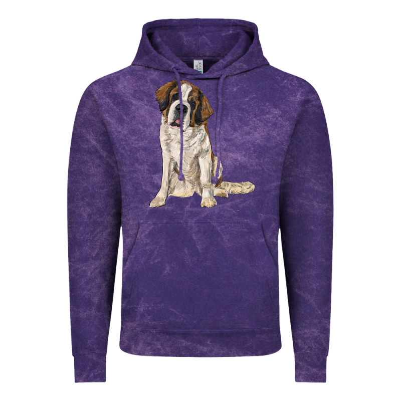 Saint Bernard Vintage Hoodie by RanaPortraitStore | Teevron