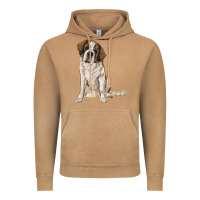 Vintage Camel saint bernard Vintage Hoodie - RanaPortraitStore