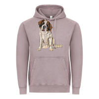Vintage Zinc saint bernard Vintage Hoodie - RanaPortraitStore