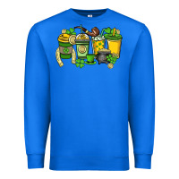 True Royal St. Patrick's Day coffee cups Premium Sweatshirt - HowdyJamesFarm