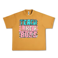 Peanut Butter teach like a boss Urban Heavy Tee - NancyCooperArtShop
