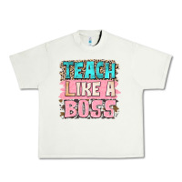 Pistachio teach like a boss Urban Heavy Tee - NancyCooperArtShop