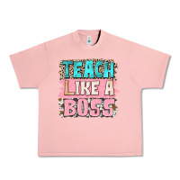 Salmon teach like a boss Urban Heavy Tee - NancyCooperArtShop